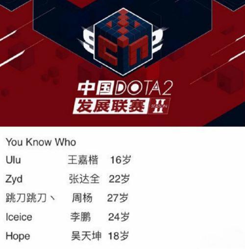 盧本偉Dota2戰(zhàn)隊(duì)名為“you know who” TI6世界冠軍加盟